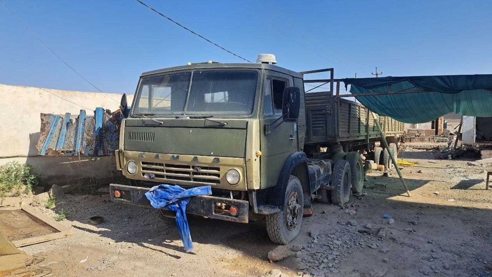 камаз тягач с прицепом