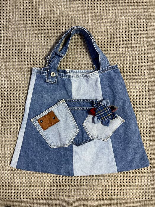 Дънкови чанти - технология Пачуърк