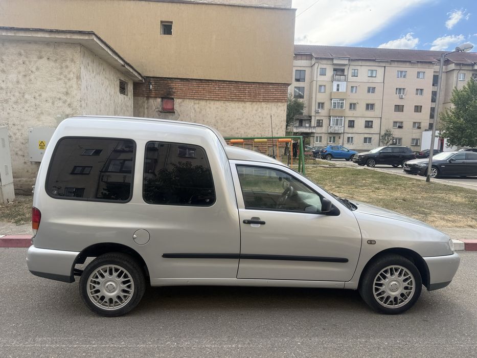 VW Caddy 1.9 TDI, 1999, aer conditionat, acte valabile, fara rugina