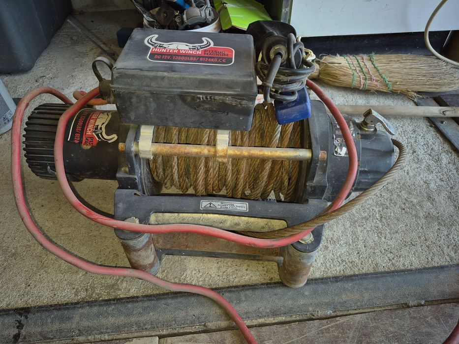 Лебедка 12в 13500lb или 6500кг
