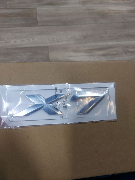 Значок,эмблема на багажник bmw X7,bmw G07