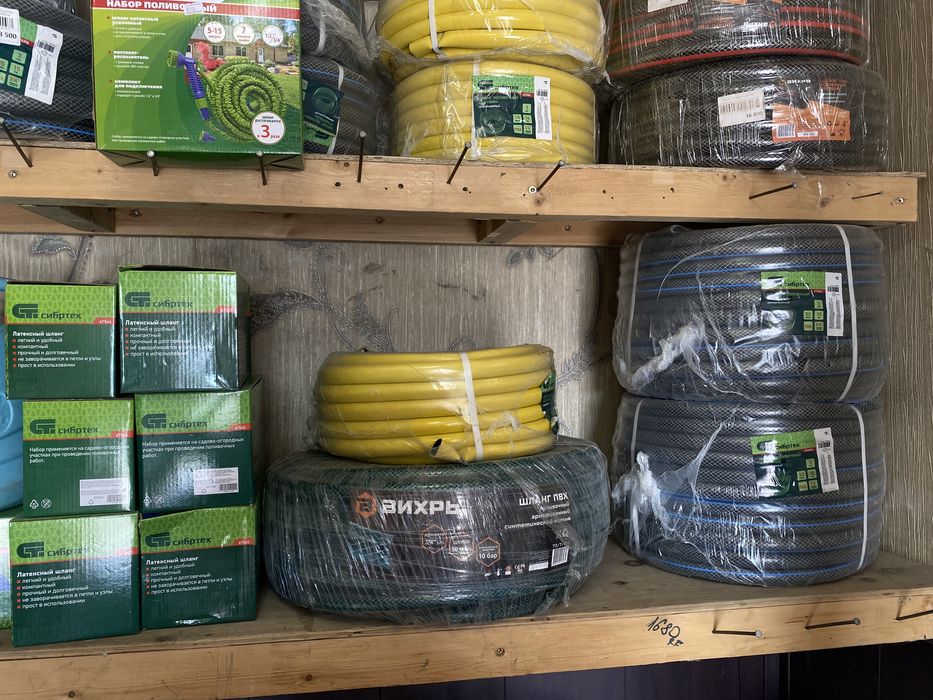 Поливочный шланг разного вида и диаметра! Доставка! Kaspi!