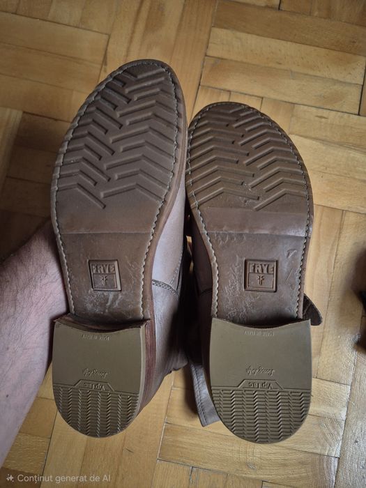 Cizme de lux damă, Luxury Frye, Made in Italia, Stil Biker - 40 /41