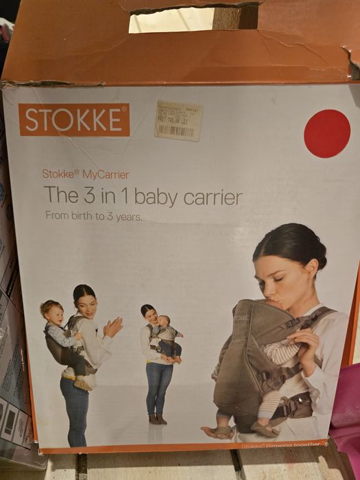Stokke baby carrier 3 in 1 Rosu