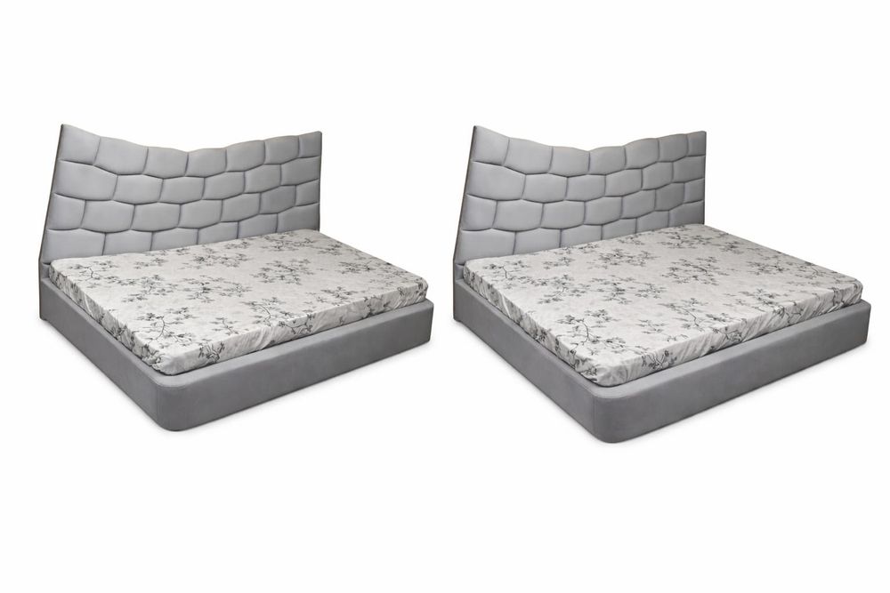 Pat tapițat fara lada depozitare