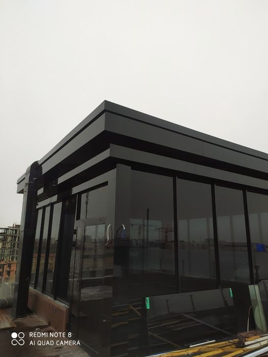 Алюкабонд алибонд хизмати акфа фасад ишлари