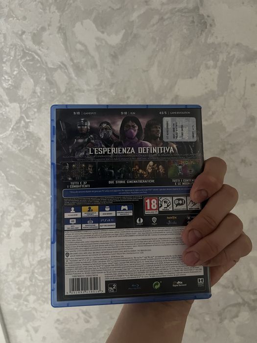 Мортал комбат с 2 дисками в хорошем состояние