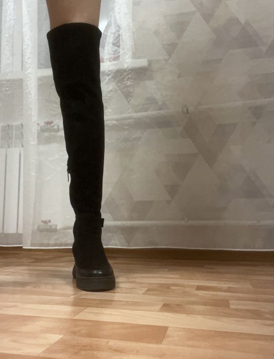 Продам сапоги ботфорты