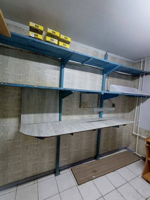 Стелажные полки б/у