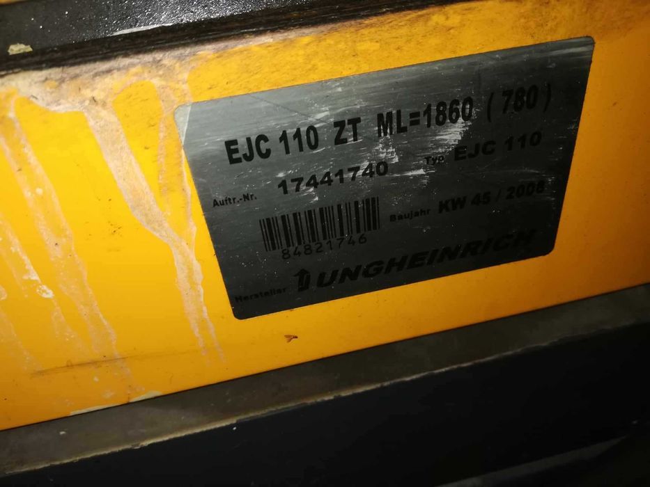 СТАКЕР Jungheinrich EJC 110 ,2008г.