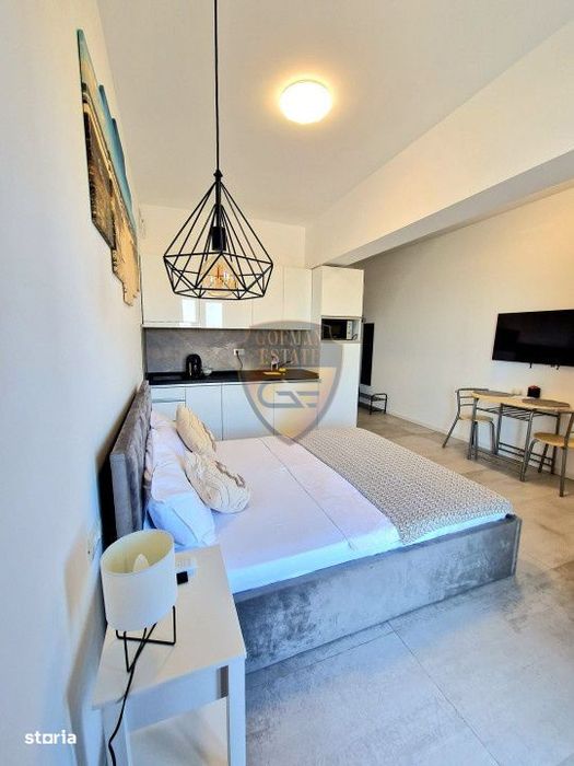 Studio Tomis Villa, 30mp, vedere la mare, Mamaia Nord, balcon, central