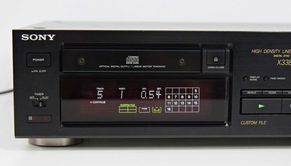 CD Player Sony CDP-X33ES