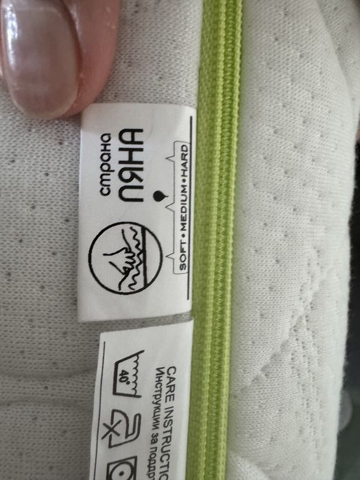 Двулицев матрак Junio Fancy 60/120/11см