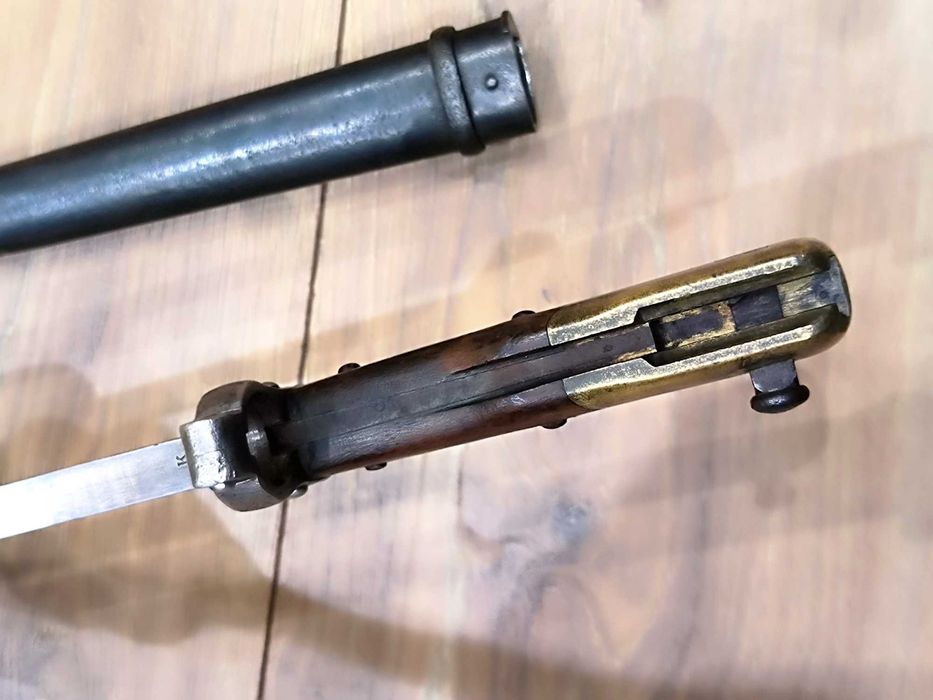 Френски щик нож байонет ГРА GRASS M1874 Waffenfabrik Steyr 1885