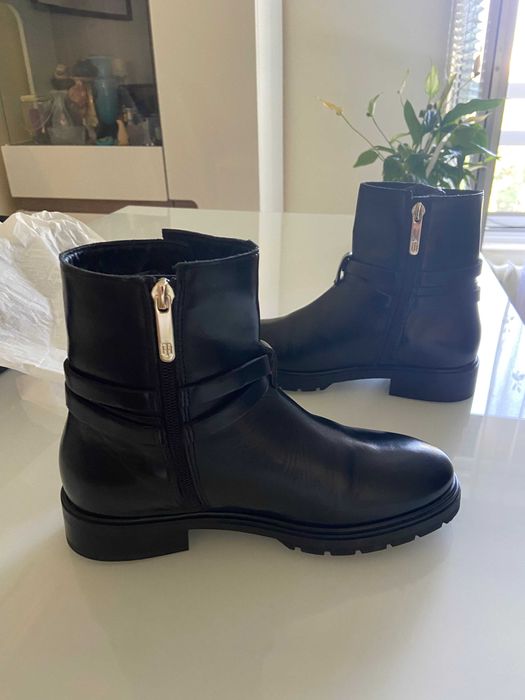 Продавам нови оригинални дамски кожени боти Tommy Hilfiger №37