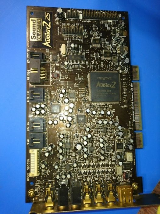 Аудио карта. Sound BLASTER