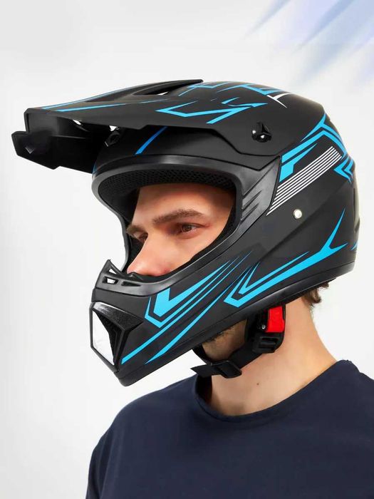 Каска Крос Мотор/Скутер/Бъги/Вело/АТВ -192-1