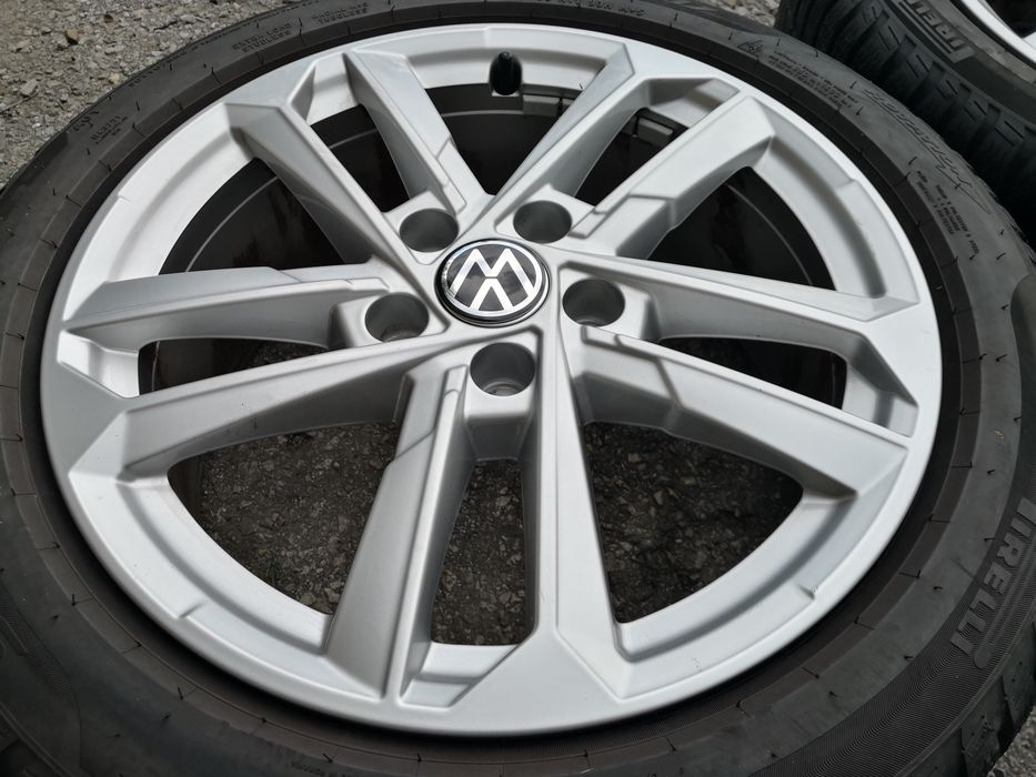 5х112 фолксваген шкода 5x112 volkswagen vw skoda 17 цола с гуми 205 50 17
