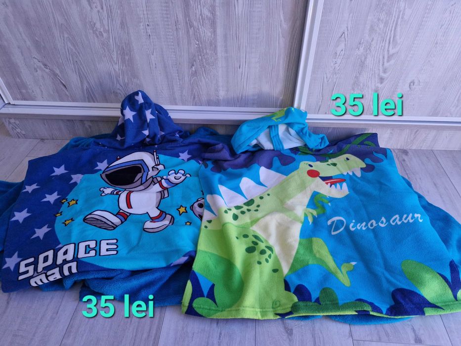 Halate baie cu gluga copii