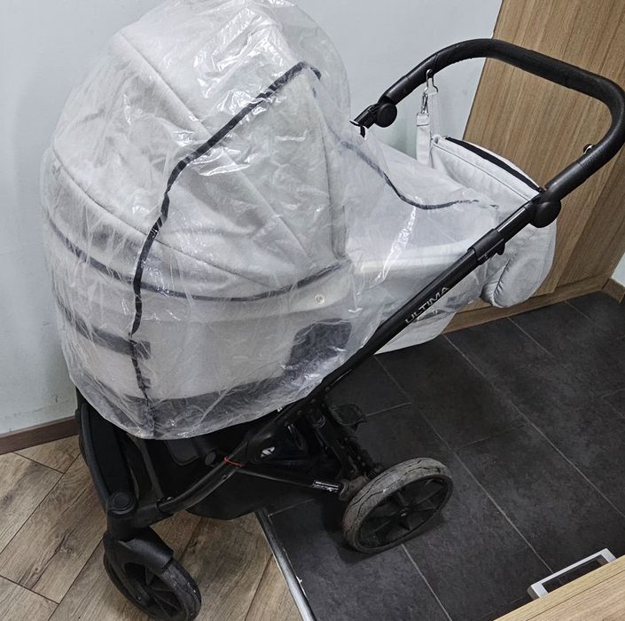 Бебешка количка Riko Ultima ultra light сива