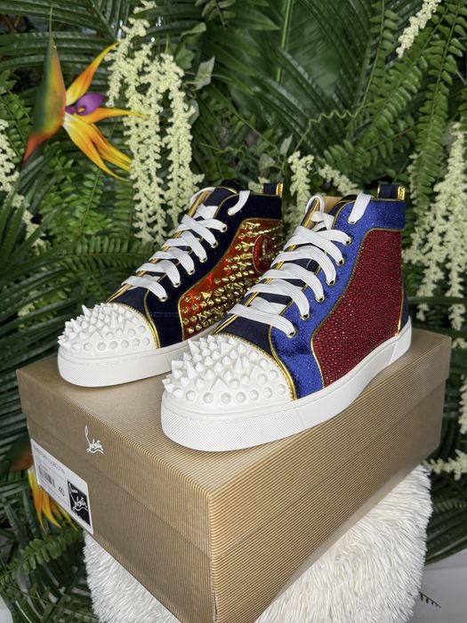 Christian Louboutin High Crimson Spikes