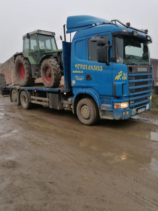 Tractări Camioane Servicii Macara Transport Utilaje