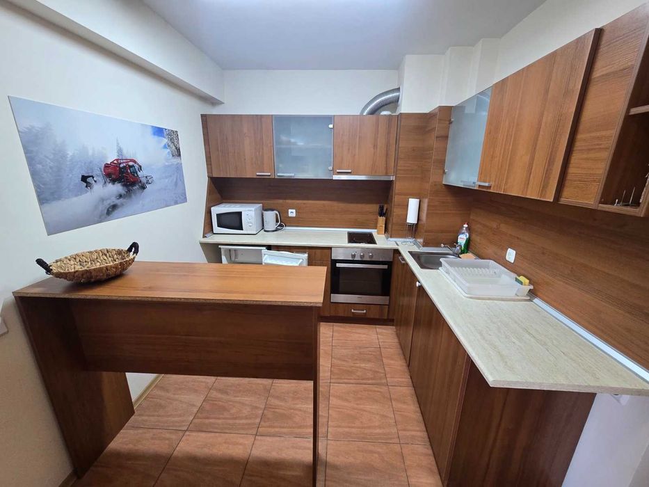 PRIME LOCATION: Двустаен апартамент срещу Kempinski Hotel Grand Arena, за продажба в Банско