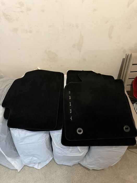 Ворсовые коврики на камри 80