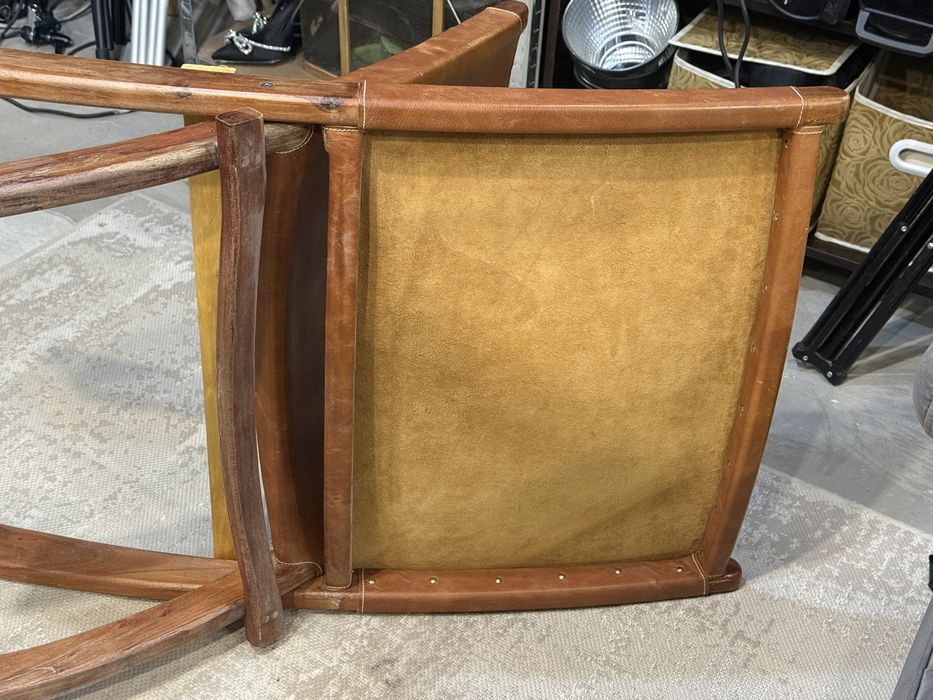 Кресло кожаное zara home