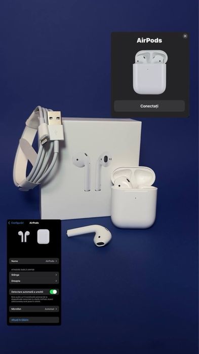 Casti airpods 2 sigilate
