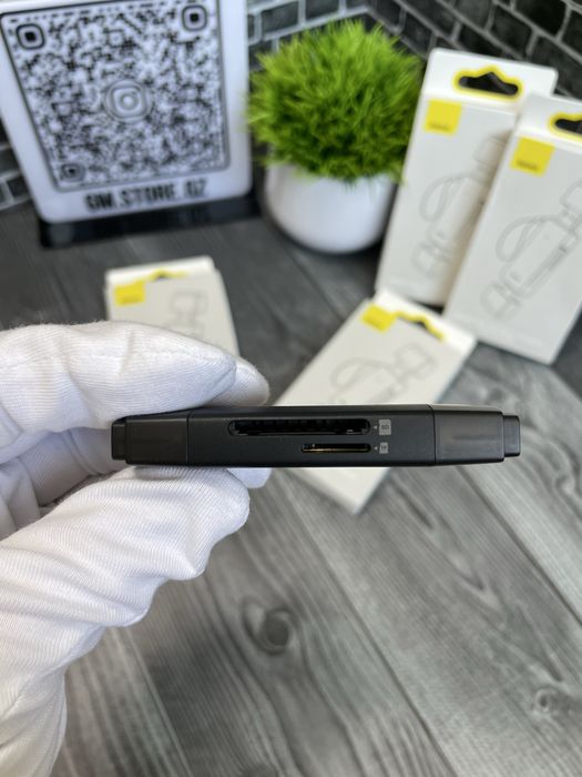 Универсальный кард-ридер Baseus Lite SD/TF USB Type A/USB Type C