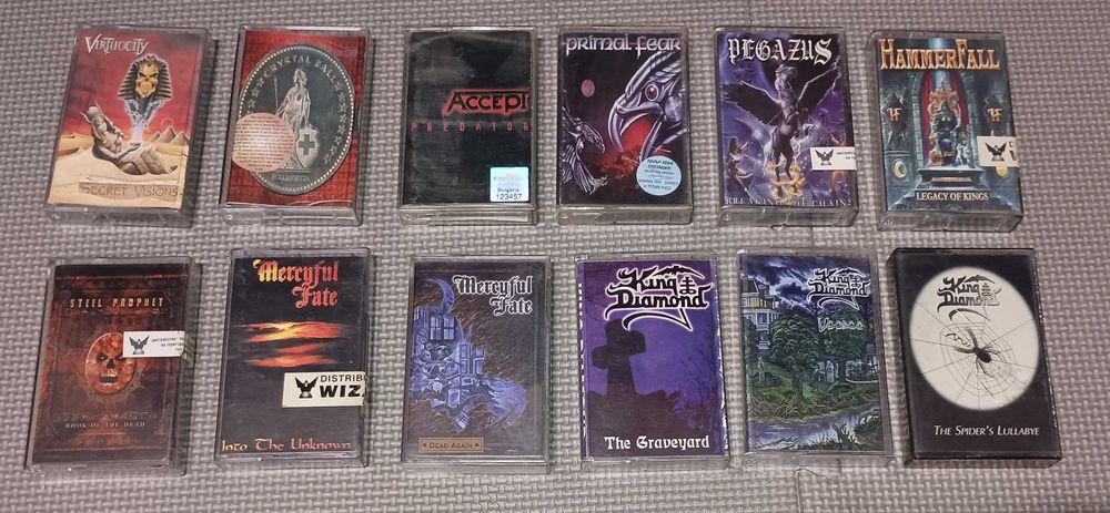 Касети метъл оригинални