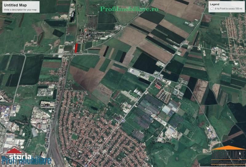 Teren 5.000 mp pentru diverse activitati cu acces din sosea strada Ovi