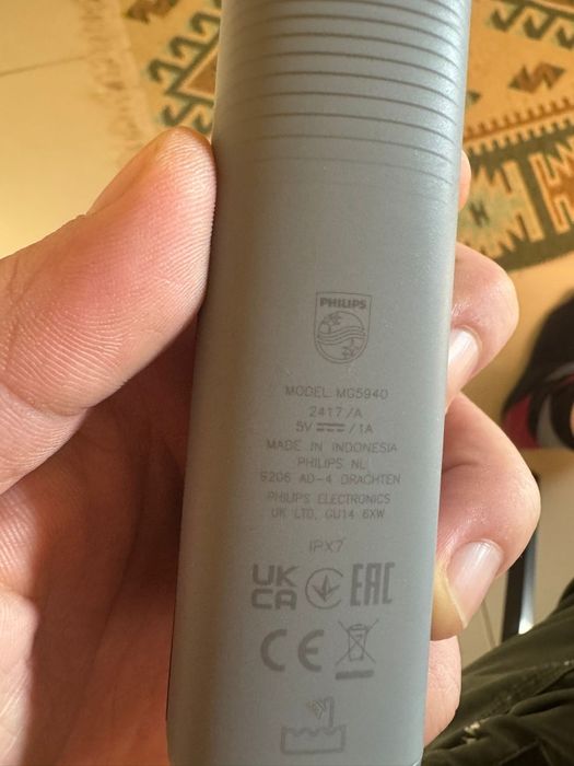 Cablu incarcare USB incarcator Philips One Blade 5V 1A original