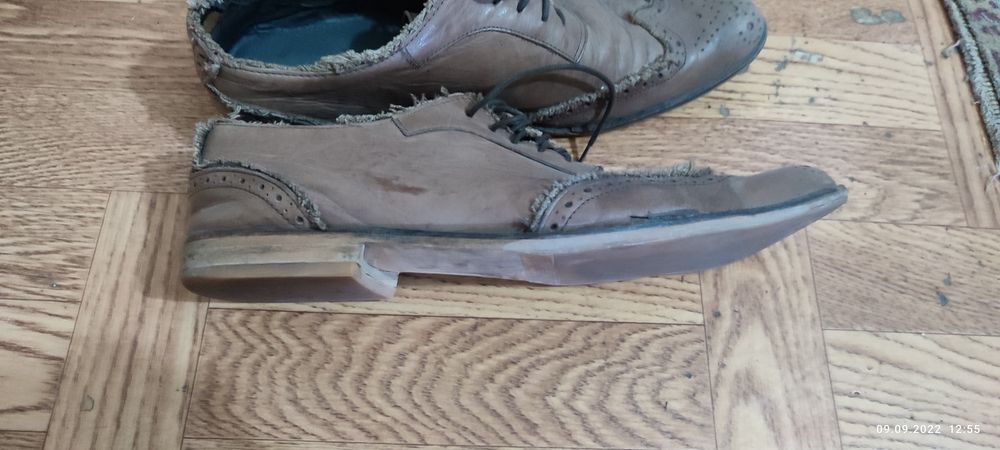 Продаю мужские, Итальянские, кожаные туфли. Размер 45