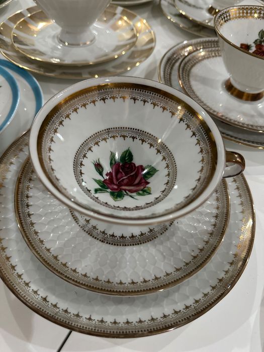 Перфектен троен сет за кафе /чай