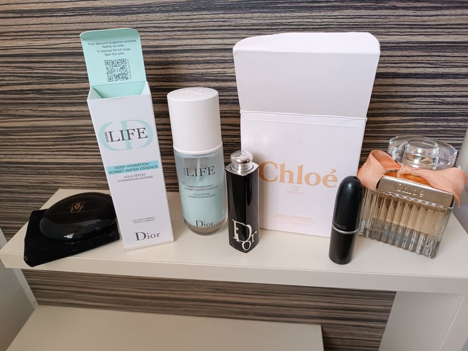 Chloe ,Dior, Guerlain