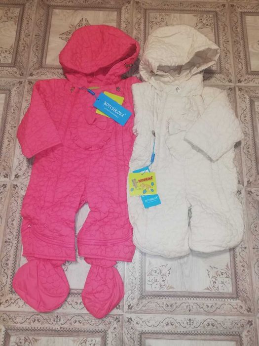 Весенний грудничковый комбинезон