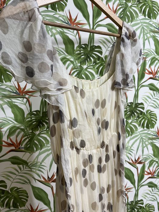 Rochie voal matase handmade, unicat S
