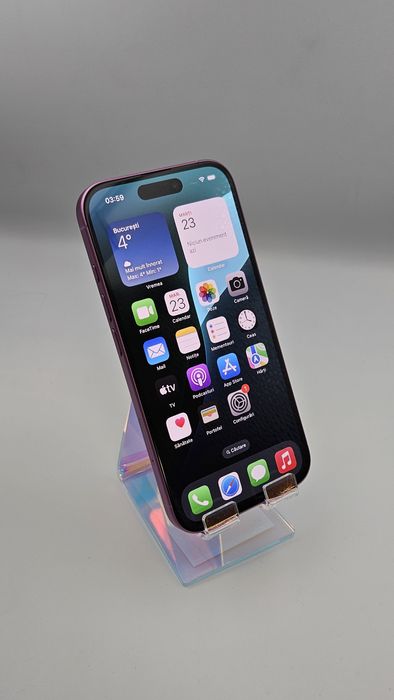 Amanet F28: Telefon Iphone 16 roz 128GB (N)