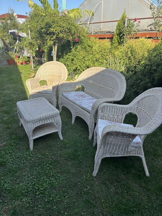 Комплект естествен ратан