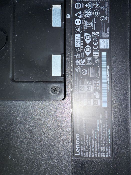 Monitor LED Lenovo ThinkVision T24 i -10