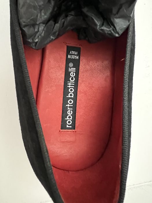 Мъжки официални обувки от велур