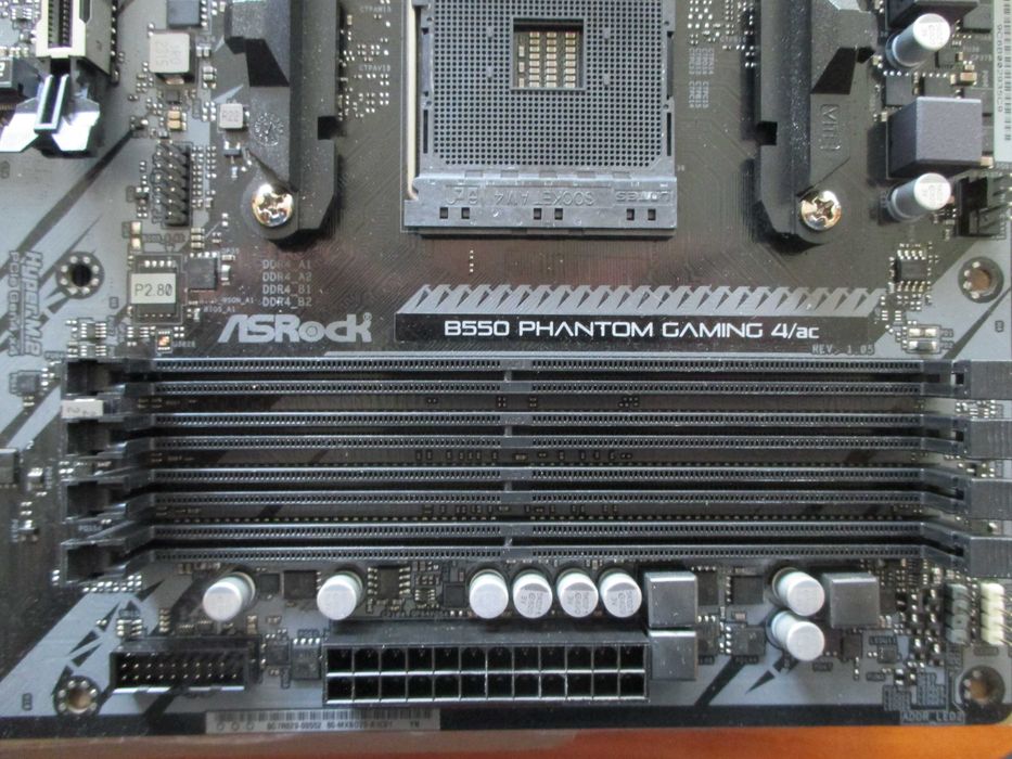 Дънна платка Asrock B550 Phantom Gaming 4/ac, сокет АМ4