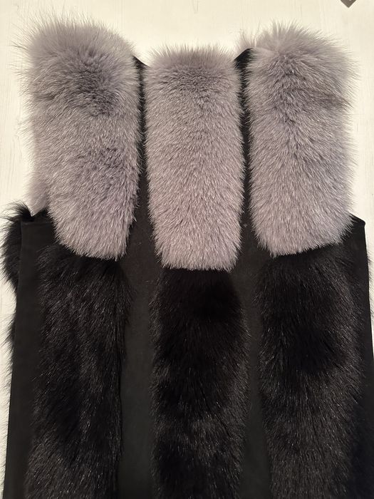 Елек с естествен косъм