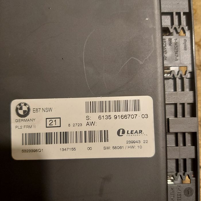 ФРМ модул БМВ Е87 / FRM II BMW E87