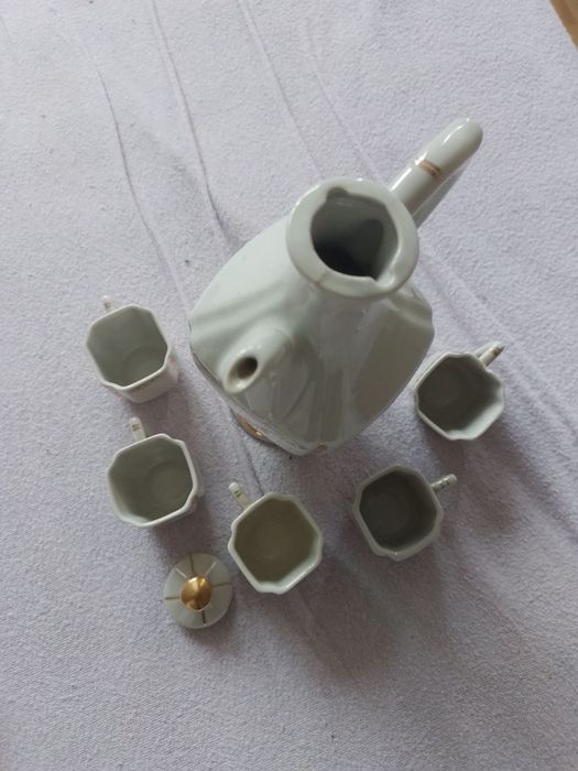 Сервиз за греяна ракия от 1960г.