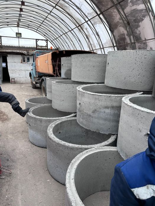 Бетонные кольца всех размеров