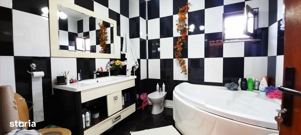 Exclusiv ! Cumpana Vila P+1+M 8 Camere Mobilata Utilata Ideal 2 Famili