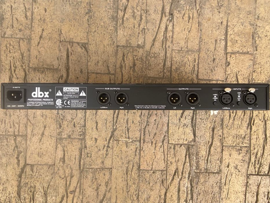 DBX DriveRack PX procesor sunet ( instrumente muzicale )